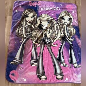 Vintage Bratz Throw blanket